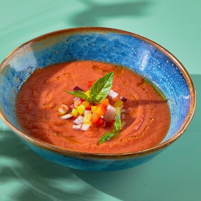 Гаспачо в Баклажан в ТЦ 