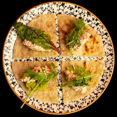 Роти с креветкой и грушей в Ultramen.jp по цене 440 ₽