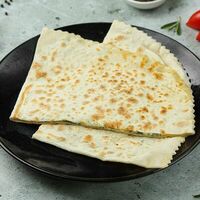 Кутаб с сыром и зеленью в Чебуреки