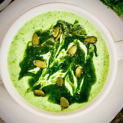 Крем-суп из брокколи в Povar Otti по цене 350 ₽