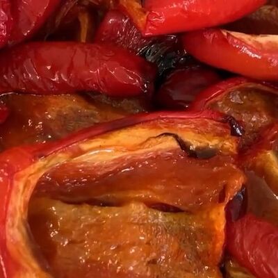 Перец болгарский на углях в Хинкальная по цене 200 ₽