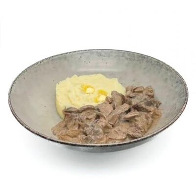 Бефстроганов из куриной печени в Garage по цене 690 ₽