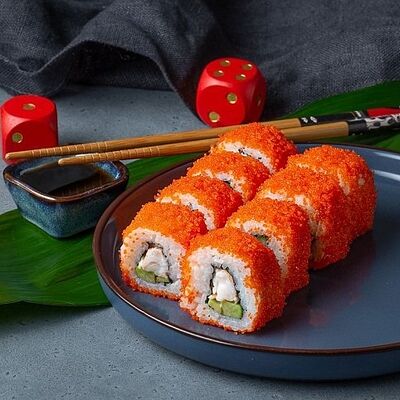 Ролл калифорния с креветкой в Изи Паб по цене 545 ₽