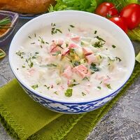 Окрошка на катыке в Ялла