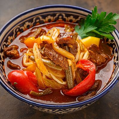 Суп Лагман в Чайхана Пловчик по цене 620 ₽