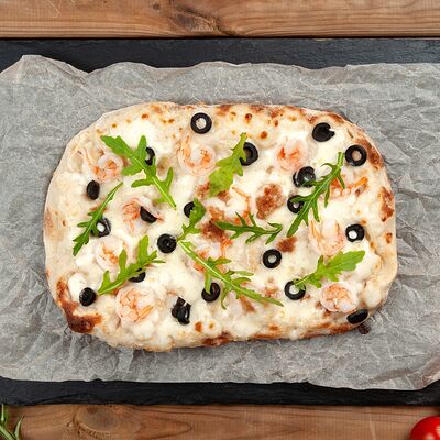 Креветки и маслины в PIZZALINI по цене 1062 ₽