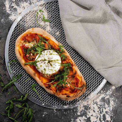 Пиццета с бурратой в Злаки маки по цене 700 ₽