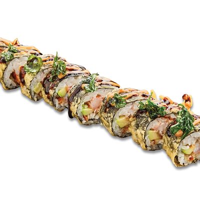 Горячий ролл Окинава в Tasty thai по цене 820 ₽