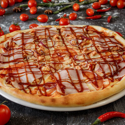 Пицца Цыпленок барбекю в Аквасуши по цене 629