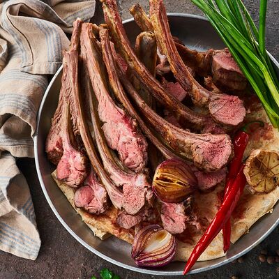 Бок ягненка с овощами в Eshak по цене 4600