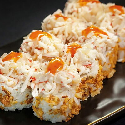 Ролл с крабом и гребешком в Sushi7 по цене 702 ₽