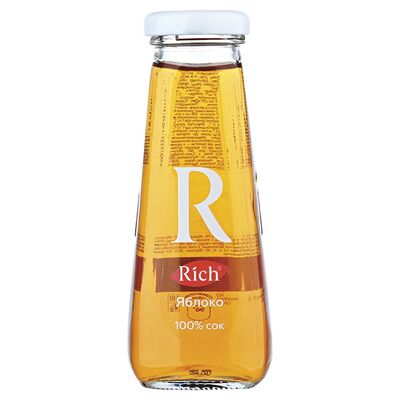 Сок Rich яблоко 0,2 л в Бакинский Бульвар по цене 320 ₽
