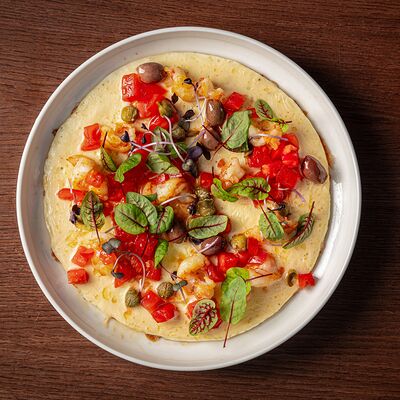 Омлет с креветками в Nautilus по цене 1093 ₽