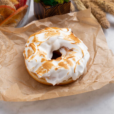 Пончик с вареной сгущенкой в Пончик-Батончик по цене 100 ₽