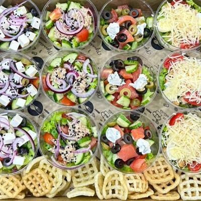 Сет 4 салата в Караван вкуса по цене 2750 ₽
