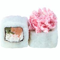 Лава с сёмгой в TOSHI sushi