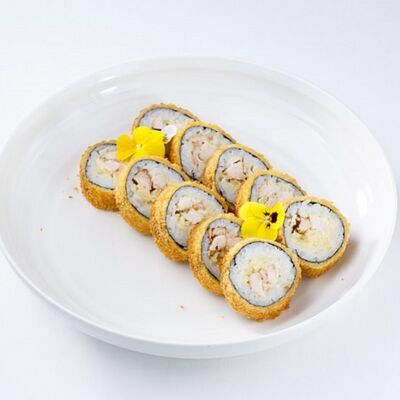 Ролл Цезарь с курицей в Japengo cafe по цене 460 ₽