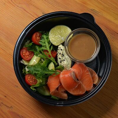 С форелью слабой соли в Джорджина по цене 580 ₽