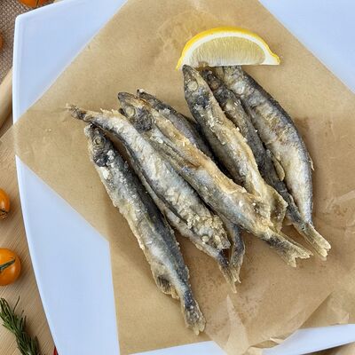 Хрустящая мойва во фритюре в Корпус О бар по цене 470 ₽