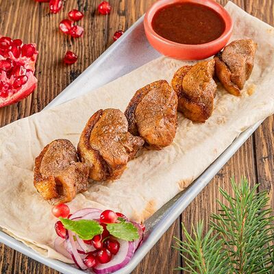 Шашлык из утиной грудки в Кавказ по цене 725 ₽