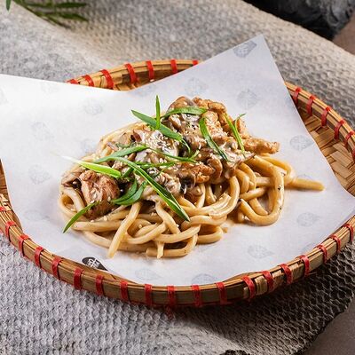 Удон с курицей и грибами в Нам Фо по цене 750 ₽