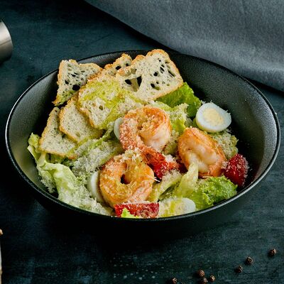 Цезарь с креветками в Белый Аист по цене 540 ₽