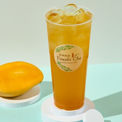 Жасминовый чай Манго М в Баббл Ти YouzhiCha Bubble Tea по цене 440 ₽