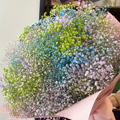 Букет гигант из гипсофилыв FLORISTICA по цене 6150 ₽