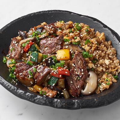 Рис с говядиной в Mojo по цене 460