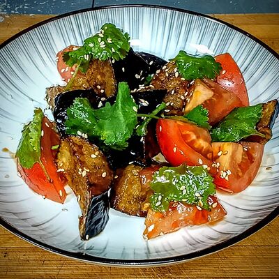 С хрустящими баклажанамив Чайхана Рахат по цене 405 ₽