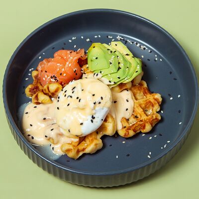 Вафли картофельные в Gnezdo Breakfast по цене 930 ₽