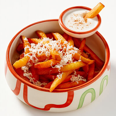 Батат фри и трюфельная сметанав Sangre Fresca по цене 680 ₽