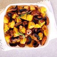 Картофель, жаренный с грибами в Ovza