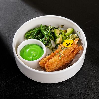 Креветки темпура с васабив Everest Sochi по цене 980 ₽