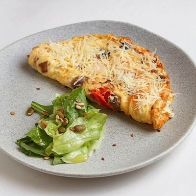 Омлет с ветчиной и грибами в Блеск по цене 320