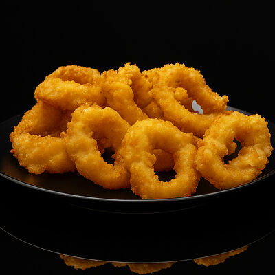 ЯКольца кальмара фри в Фабрика кухня Пицца по цене 435 ₽