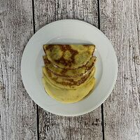Блины с творожной массой и изюмом в Луна Рыба
