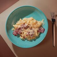 Паста не Карбонарав Coffee Cake