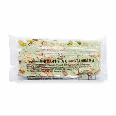 Нуга мягкая Sogni di Zucchero с фисташками Италия в Азбука Вкуса Экспресс Меню по цене 398 ₽