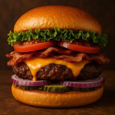 Бургер фогги дью в Foggy Dew рестопаб по цене 680 ₽