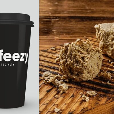 Кофе Раф халва с попкорном в кофе Coffeezy Specialty / Мороженое 33 пингвина по цене 330 ₽