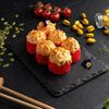 Hot запеченный ролл с лососем в сыре Fastdagger в Веселый Самурай Sushi Premium по цене 930