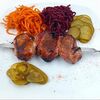 Свинина в беконе с маринованными овощами в Катюша пицца по цене 790