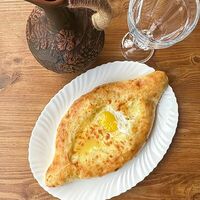 Хачапури по-аджарски в Очаг