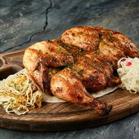 Цыпленок на огне в ТОПОР