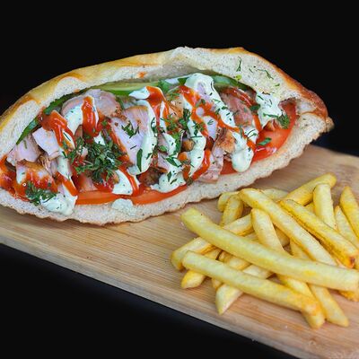 Донер с курицей в Grand шаурма по цене 510 ₽