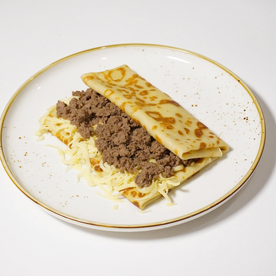 Блин Мясной пир в Кафе Блинная Масленица по цене 330 ₽