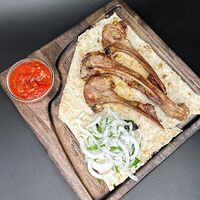 Баранья корейка в SAAG Cafe
