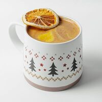 Цитрусовый какао в Cassette Cafe