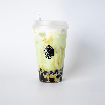 Фисташка латте с сырной пенкой M в TEE CAT BUBBLE TEA по цене 375 ₽